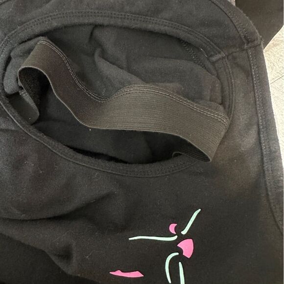 Boxercraft Team black tank top with built in bra size L - Picture 7 of 7